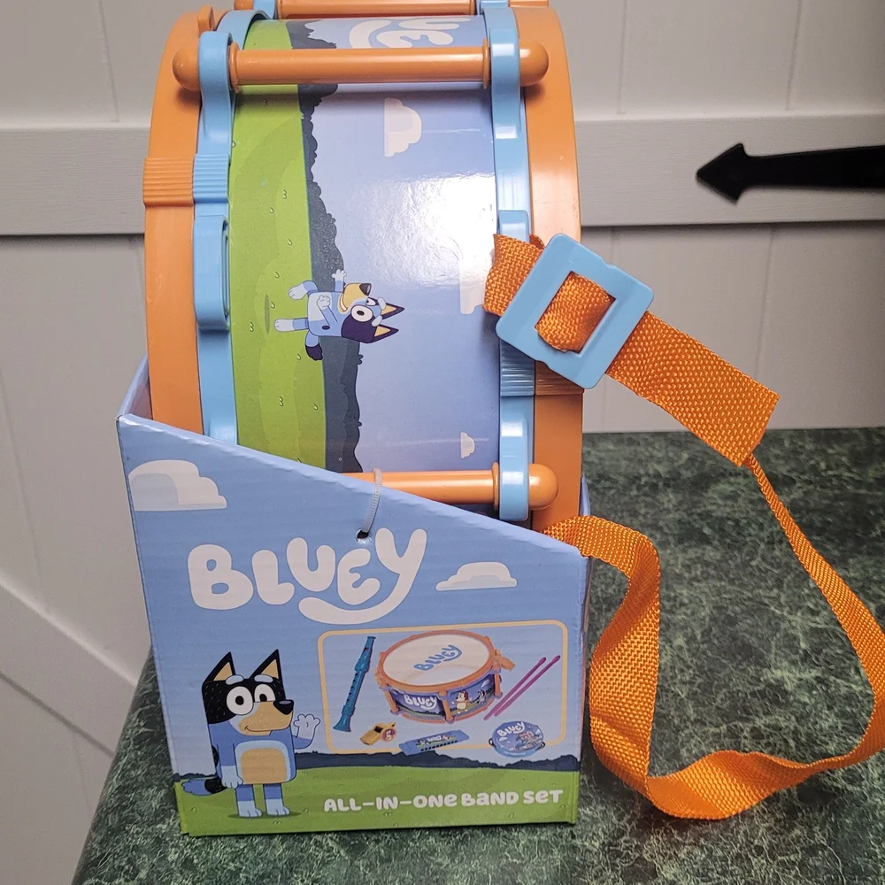 Bluey All-in-One Band Set for Kids NWT